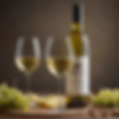 Health Benefits of Low-Calorie White Wines An infographic illustrating health benefits of low-calorie white wines