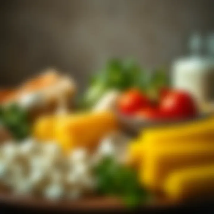 Essential Ingredients for the Perfect Chowder An array of fresh ingredients used in clam chowder preparation