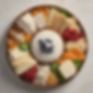 Nutritional Benefits of Dairy A beautifully arranged platter of dairy options highlighting their nutritional benefits.