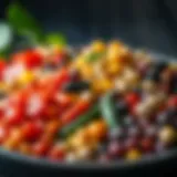 A vibrant display of assorted legumes showcasing their colors and textures