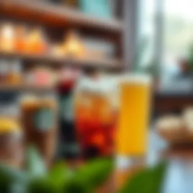 Nutritional information infographic on Starbucks beverages