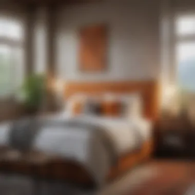 Ruggable picture complementing a cozy bedroom setting