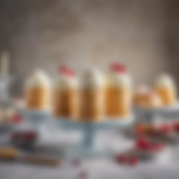 A variety of frozen desserts created using the Snowball ice cream maker