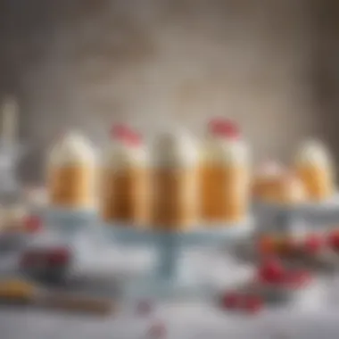 Variety of Frozen Desserts from Snowball Maker A variety of frozen desserts created using the Snowball ice cream maker