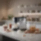 Elegant setup of the Snowball ice cream maker in a modern kitchen