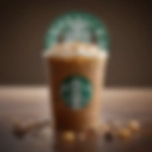 A close-up of freshly brewed Starbucks Springtime Blend coffee showcasing its rich aroma and texture