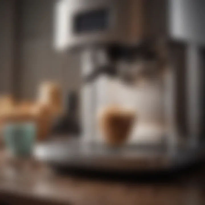 Elegant Terra Kaffe machine showcasing its modern design