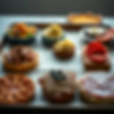 Culinary Creations on a 13x13 Baking Sheet An array of delicious dishes baked using a 13x13 baking sheet.
