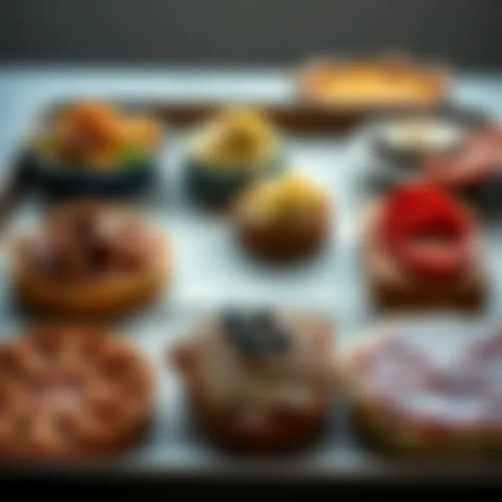 Culinary Creations on a 13x13 Baking Sheet An array of delicious dishes baked using a 13x13 baking sheet.