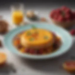 Elegant presentation of ors dish showcasing vibrant ingredients