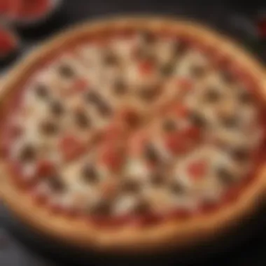 Market Positioning Analysis An analytical chart illustrating Pizza Hut's market positioning among competitors.