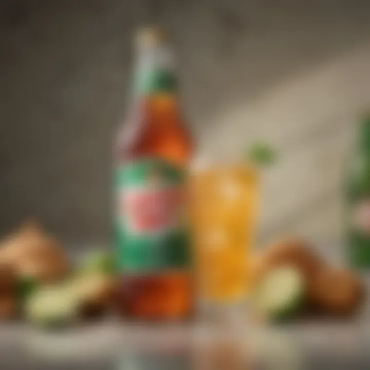 A vintage advertisement for Canada Dry, capturing the historical context and evolution of the brand over time.
