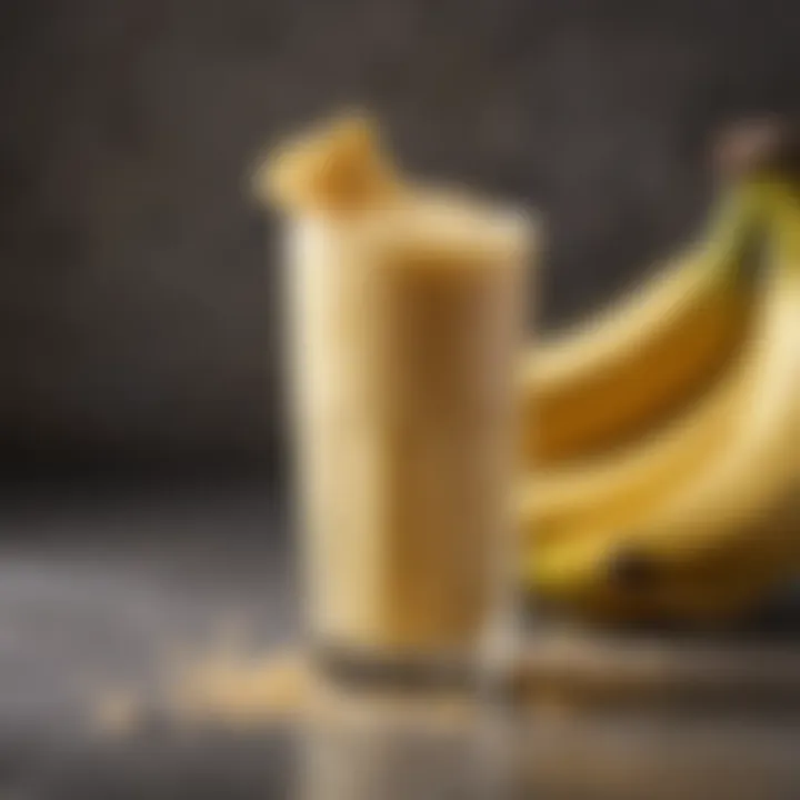 Nutritious banana-infused beverage