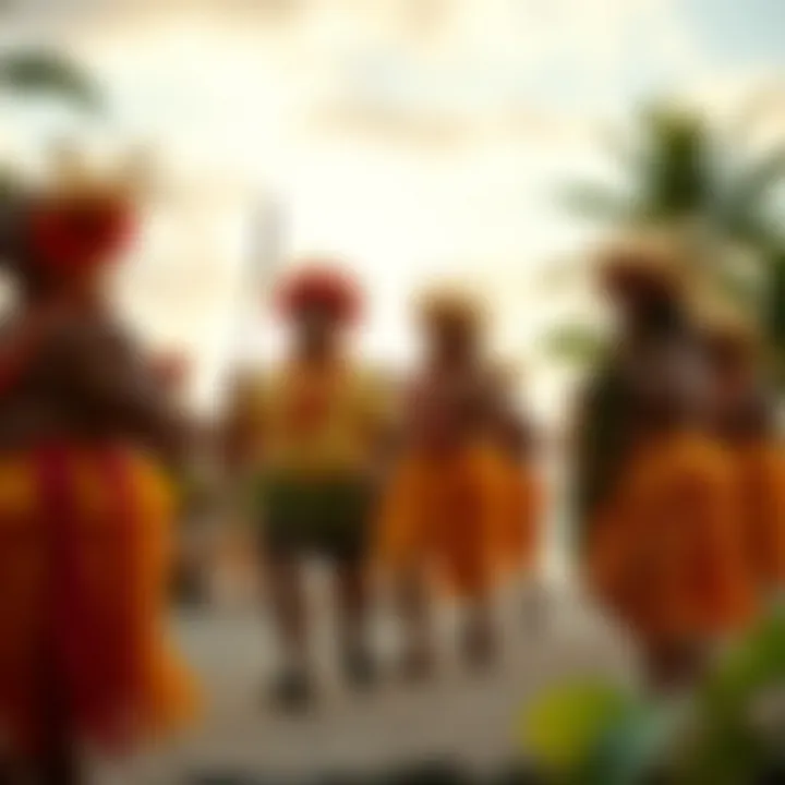 Cultural dance performance showcasing Hawaiian heritage