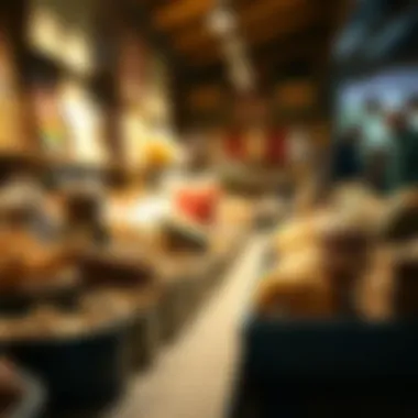 Crafted with Care: Artisanal Goods Artisan goods displayed at a stall in Norfolk's fresh market