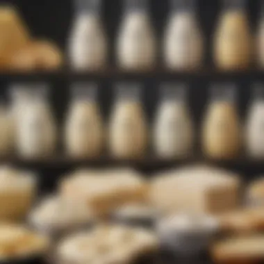 Lactose Content Comparison Among Dairy Products Comparative chart of lactose levels in various dairy products