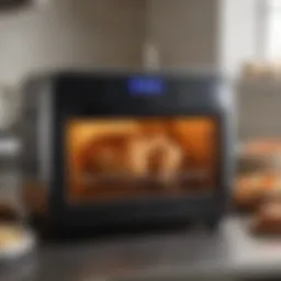 Modern design of the Power Air Fryer Oven