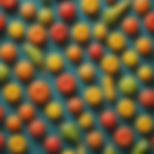 Colorful assortment of corn-free candies