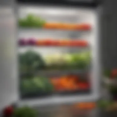 Showcasing the Culinary Versatility of Vegetables A colorful display of vegetables being prepared for a recipe
