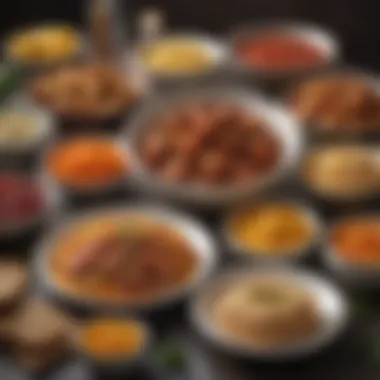 Traditional Zimmerman Dishes A vibrant spread showcasing traditional Zimmerman dishes