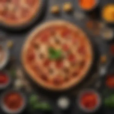 Ingredients used in pizza bread