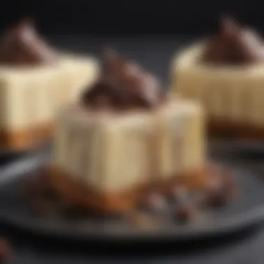 Indulgent Keto Desserts to Satisfy Cravings A close-up view of popular keto desserts such as cheesecake and chocolate mousse