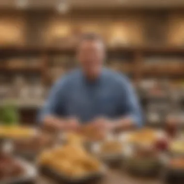 Customer Satisfaction with Wegmans' Meals Customer enjoying a Wegmans premade meal at home