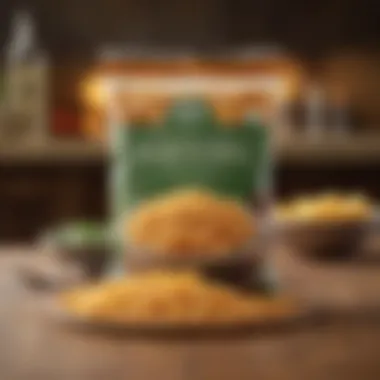 Nutritional information and benefits of Whole Foods Panko displayed in a creative layout.