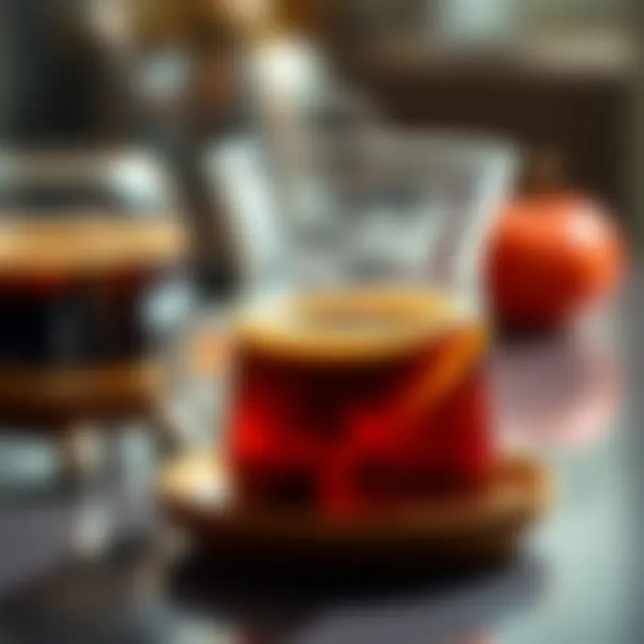 A beautifully brewed cup of filterless pour over coffee