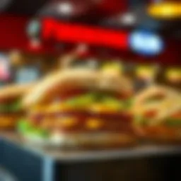 Delicious various sandwiches at Firehouse Subs