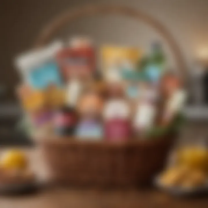 A personalized gift basket tailored for a mother's unique tastes and preferences.