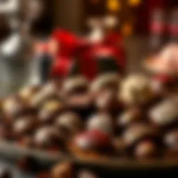 Elegant assortment of gourmet chocolates