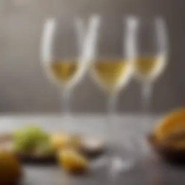 The Art of White Wine Stemware Elegant stemware designed for white wine
