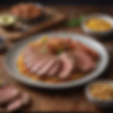 Protein-Rich Feast A hearty protein-rich dish featuring lean meats and whole grains