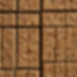A close-up shot of a variety of oatmeal granola bars arranged artfully on a wooden surface, showcasing their texture and ingredients.