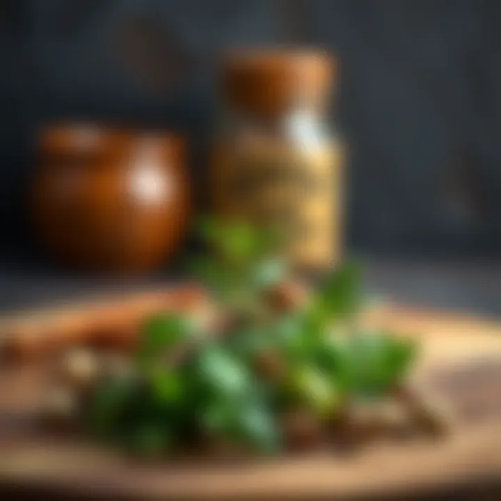 Creative Use of Herbs and Spices Creative use of herbs and spices for flavor enhancement.