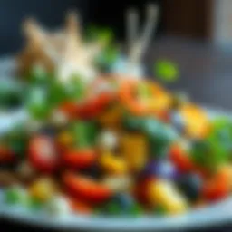 Vibrant vegetable medley showcasing healthy substitutes.