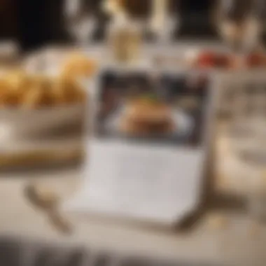 A Personal Touch: Custom Note for Guests Personalized note included in a wedding welcome bag