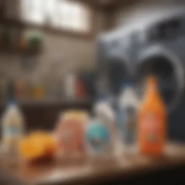 Cleaning products for washer maintenance