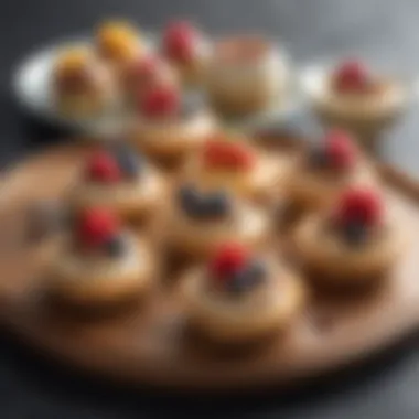 Keto No Bake Desserts Selection A delicious selection of keto no bake desserts arranged elegantly on a platter