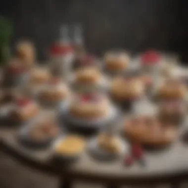 Keto No Bake Desserts Styled Table A beautifully styled table featuring a variety of keto no bake desserts ready to be enjoyed