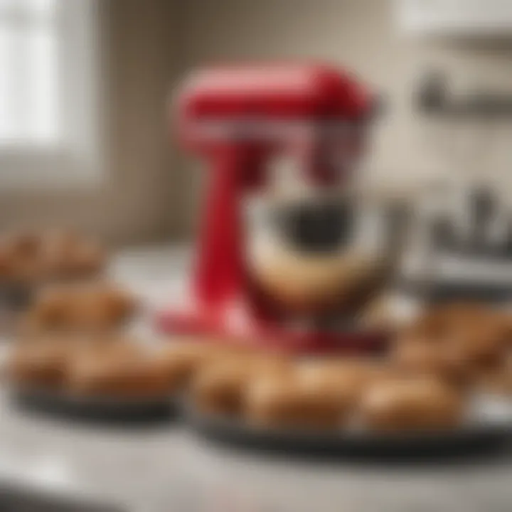 A vibrant display of baked goods made using KitchenAid add-ons