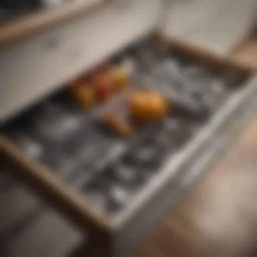Sleek kitchen drawer with organized utensils and gadgets