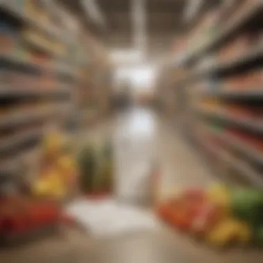 Smart Budgeting for Grocery Shopping An organized grocery list with highlighted budget-friendly items