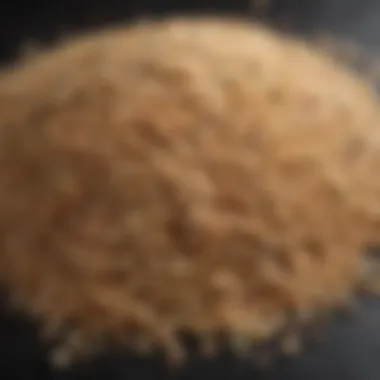 Nutrient-Dense Whole Grains Whole grains like quinoa and brown rice showcasing complex carbohydrates