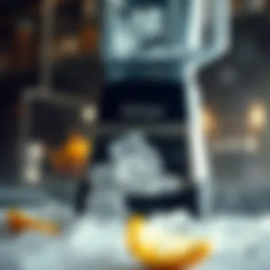 Ninja Blender showcasing its powerful ice crushing capabilities