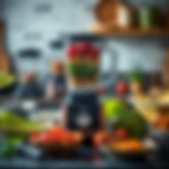Versatility in Blending: A Culinary Spectrum A variety of ingredients blended to perfection showcasing versatility.