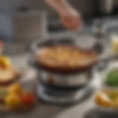 Essential Care for Nuwave Cookware Illustration demonstrating care tips for maintaining Nuwave cookware