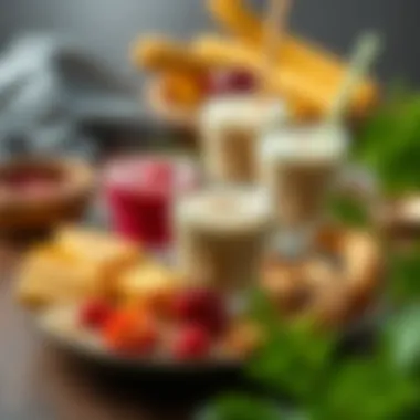 Variety of Oats Shake Recipes A beautifully arranged platter of various oats shake recipes for meal variety