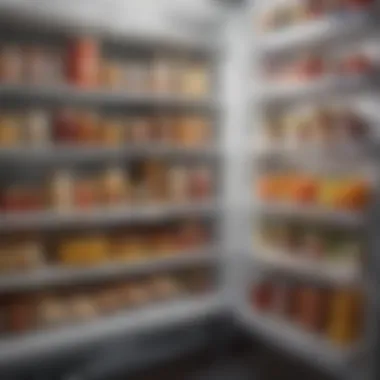 Organized refrigerator showcasing optimal food storage techniques